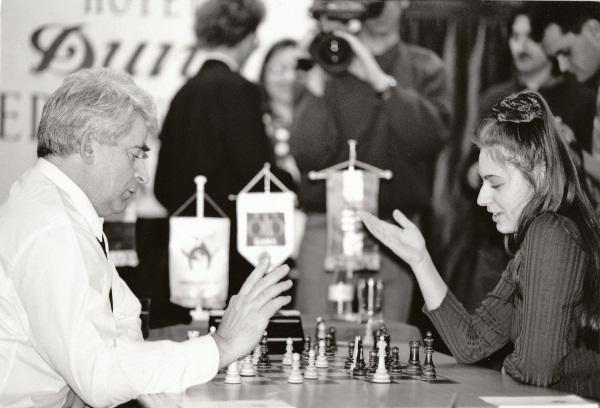 Chess grandmaster Judit Polgar is photographed July 8, 1992 in New